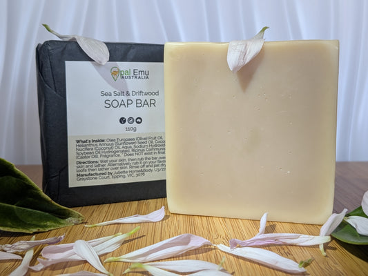 Sea Salt & Driftwood Duo – 2 Bar Soap Bundle