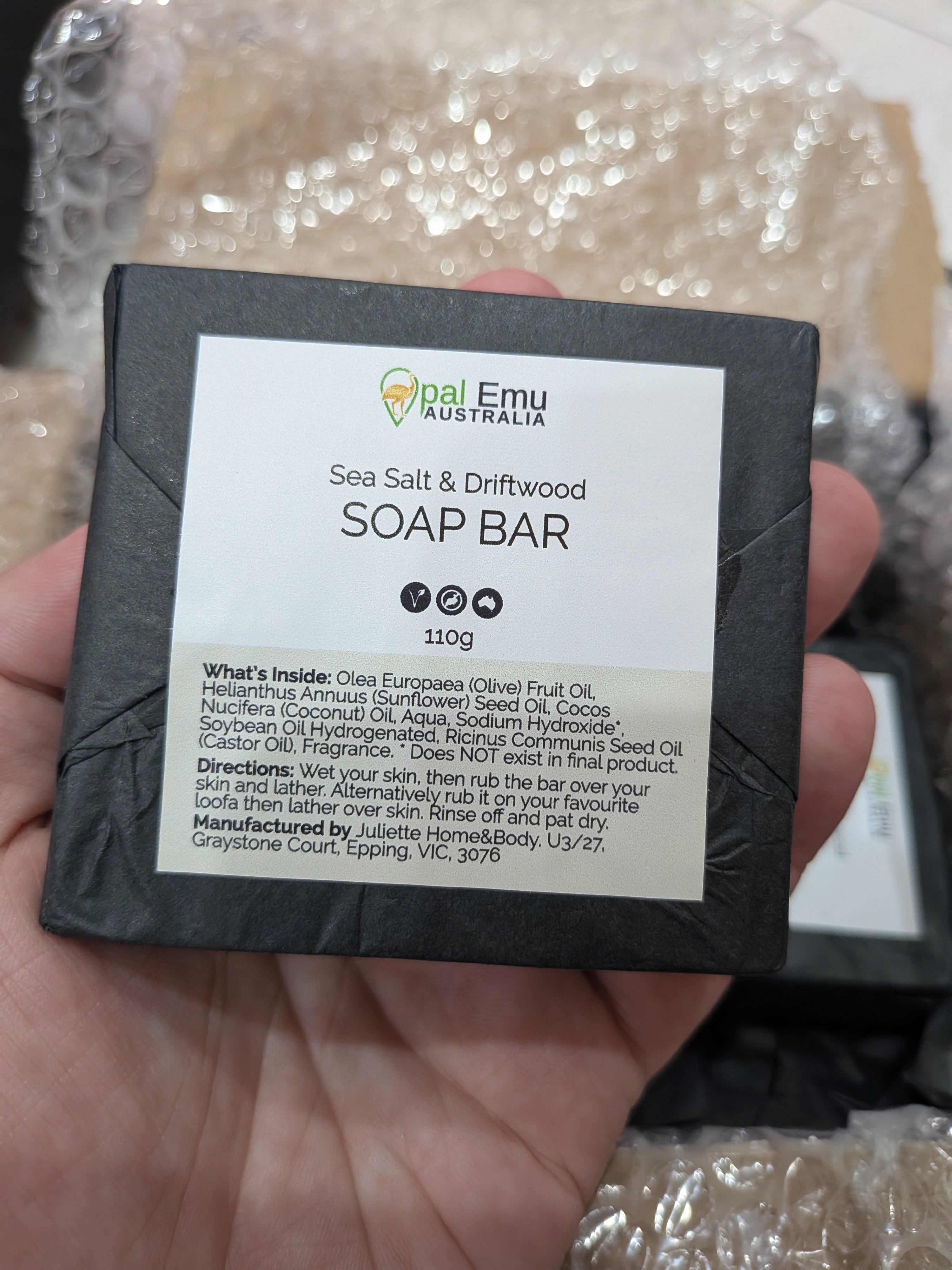 Sea Salt and Driftwood – Signature Luxury Soap
