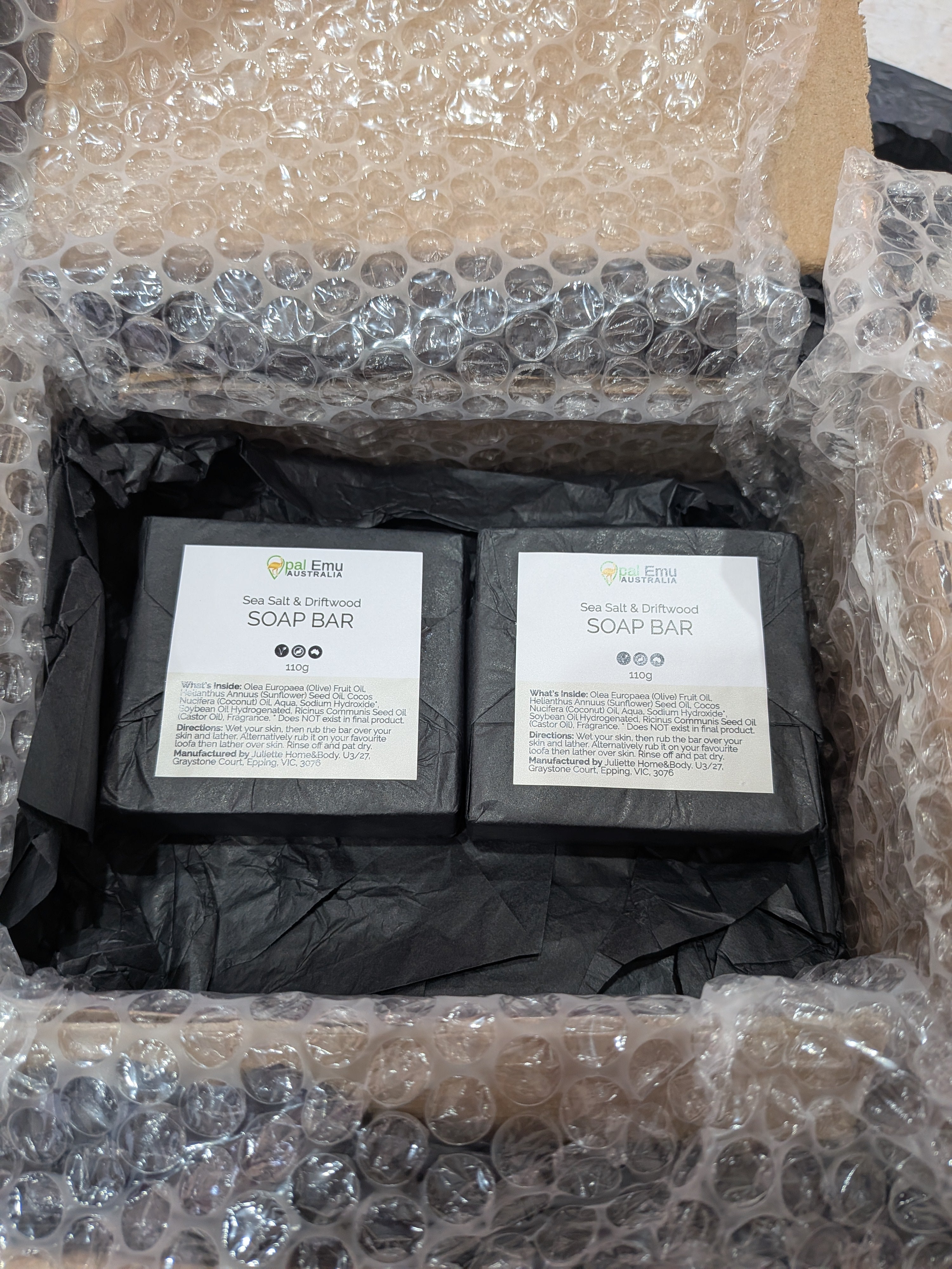 Sea Salt and Driftwood – Signature Luxury Soap