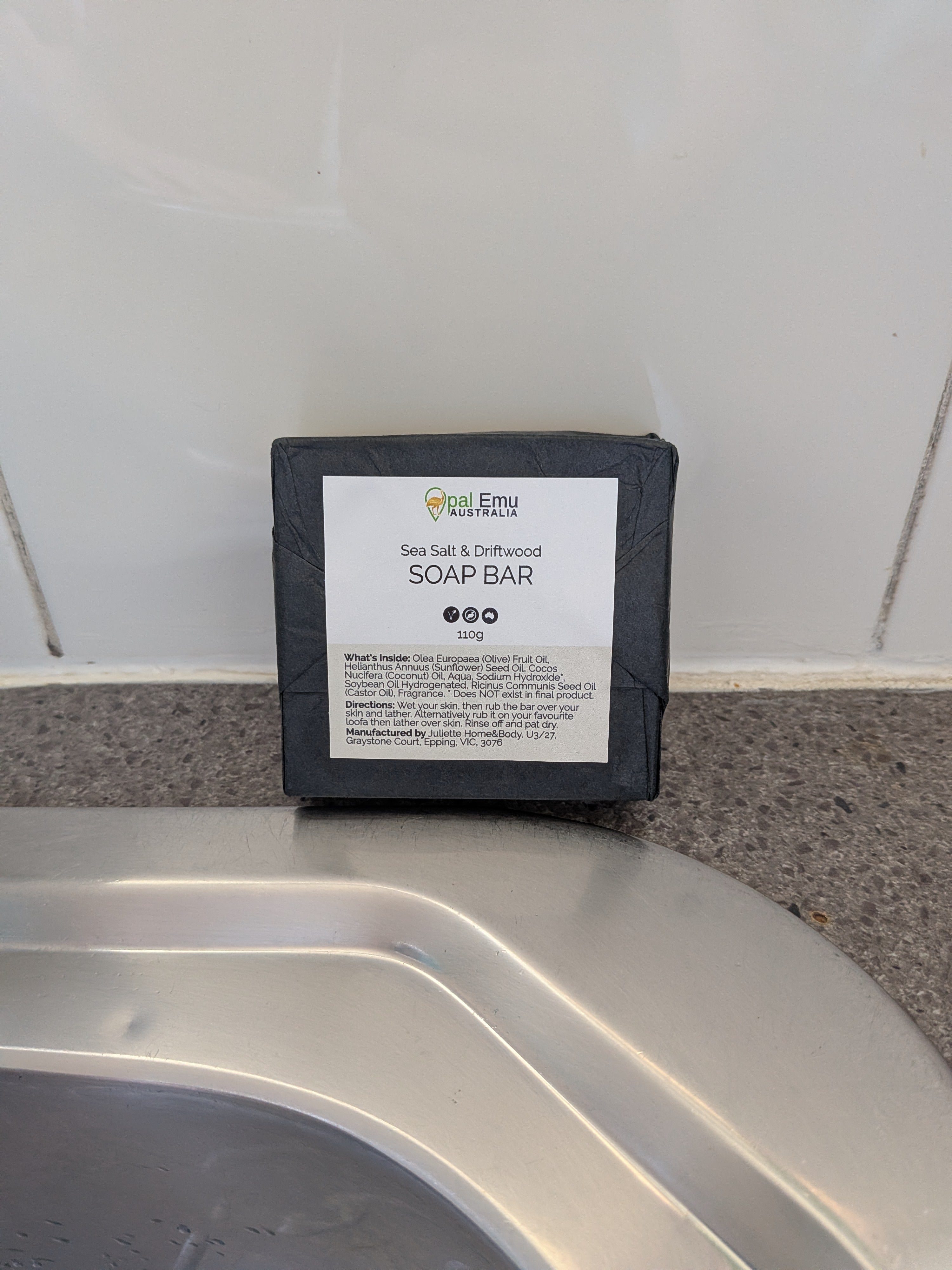 Sea Salt and Driftwood – Signature Luxury Soap